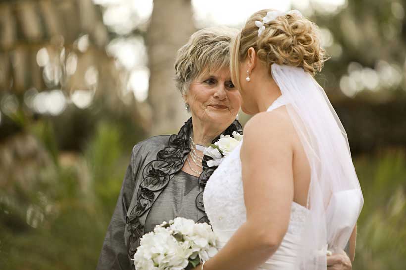 bride with mother in law